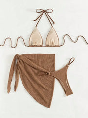 Sexy Brown Bikini Set