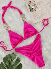Sexy Rhinestone Bikini