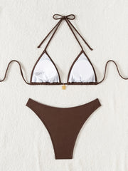 Sexy Coffee Bikini Set