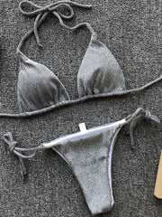 Sexy Micro Shiny Bikini