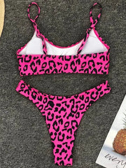 Snake Leopard Brazilian Bikini