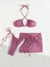 Sexy Metal Sun Ornament Bikini