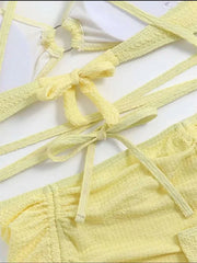 Sexy Yellow Bikini