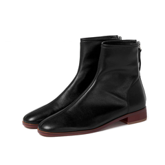 Yatra Women's Leather With Zipper Boots