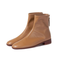 Yatra Women's Leather With Zipper Boots