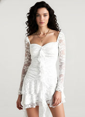 Enchantingcore Transparent Bodice Midi Dress