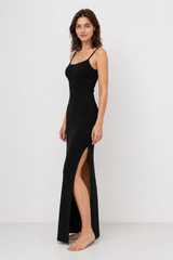 Knit Cami Slim Backless Sexy Sweater Dress