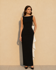 Elegant Bow Slim Fit Party Dress