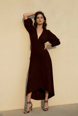 Tie Back Open Back Boho Vacation Dress