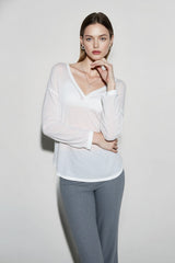 Slouchy Relaxed Long Sleeve Cover Up