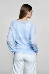 Lightweight Hollow Knit Sweater