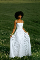 Backless Chiffon Maxi Dress