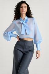 Layered Sheer Blouse
