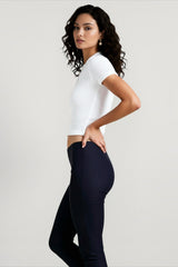 Strappy Cutout Slim T-shirts