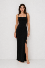 Knit Cami Slim Backless Sexy Sweater Dress