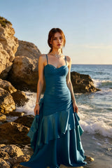 Longline Elegant Slip Dress