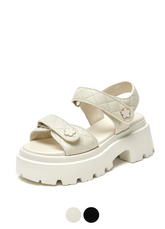 Rina Women's Leather Platform Sandal