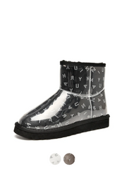 Konnie Women's Ankle-Length Black Snow Booties