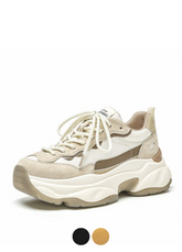 Levi Women's Suede Leather Platform Sneaker