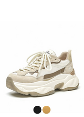 Levi Women's Suede Leather Platform Sneaker