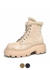 Cibel Women's Suede Platform Snow Boots