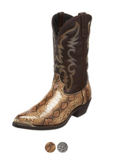 Lander Unisex Iron Head High Heel Boots