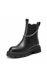 Zaga Women's Leather Platform Ankle Boots