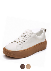 Franco Women's Casual Leather Sneaker With Laces