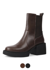 Alina Women's Thick High Heels Boots