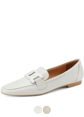 Loy Women's Low Heels Slip On Loafer Shoes