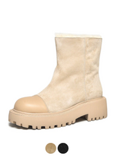 Gracia Women's Suede Platform Snow Boots