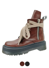 Vicky Women's Lace Up Ankle Boots