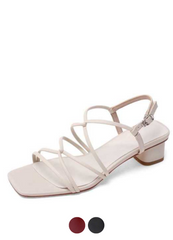 Liza Women's High Quality Mid Heel Sandal
