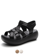 Macry Women's Peep Toe Wedges Sandals