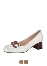 Marbella Women's High Square Heel Pumps