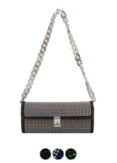 Clavijo Women's Small Handbag With Luxury Rhinestones