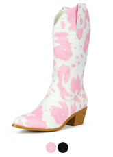 Darana Women's Slip-On Mid Calf Western Boots