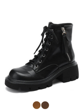 Macri Women's Lace-Up Fall Round Toe Boots