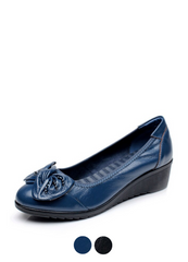 Kris Women's Leather Wedges