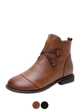 Deva Women's Leather Booties