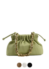 Lotus Women's Small Thick Chain Leather Handbag