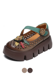 Noris Women's Summer Hollow Out Platform Shoes