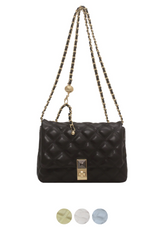 Patiño Women's Quilted Leather Shoulder Handbag