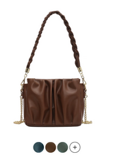 Portico Women's Small Faux Leather Chain Handbag