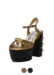 Sharif Women's Vintage Platform Heels