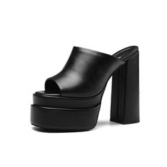 Abata Women's High Heel Platform Sandal