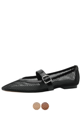 Albania Women's Casual Mesh Flat