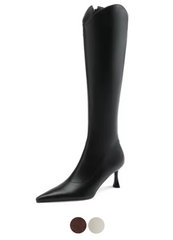 Anny Women's Genuine Leather Knee High Boots