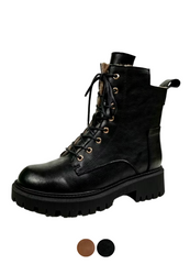 Asly Women's Wool Fur Ankle Boots