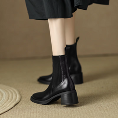 Barbara Women's Leather Ankle Boots